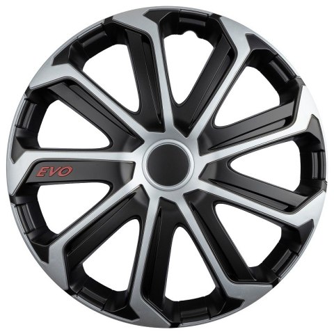 Kołpak samochodowy evo black&silver 16" cali Kołpak samochodowy evo black&silver 16" cali