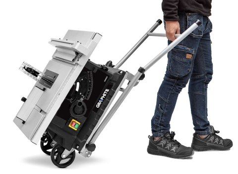 Pilarka stołowa 1600W, 254 x 30 mm, składany stół Pilarka stołowa 1600W, 254 x 30 mm, składany stół