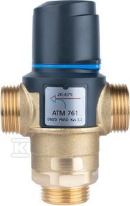 ATM 761 DN20 G1" 20-43C KVS3,2 ATM 761 DN20 G1" 20-43C KVS3,2