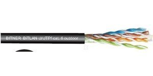 BITLAN U/UTPF 4X2X23 CAT6 350MHZ OUTDOOR