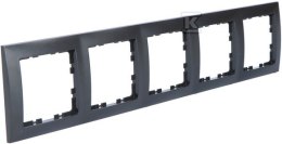 RAM.5-KR.ANTRACYT MAT B.KWADRAT