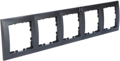 RAM.5-KR.ANTRACYT MAT B.KWADRAT