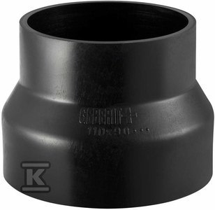 REDUKCJA PEHD 63X56 SYMETR. (KAN.HDPE) REDUKCJA PEHD 63X56 SYMETR. (KAN.HDPE)