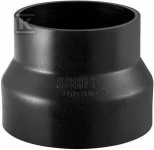 REDUKCJA PEHD 75X63 SYMETR. (KAN.HDPE) REDUKCJA PEHD 75X63 SYMETR. (KAN.HDPE)