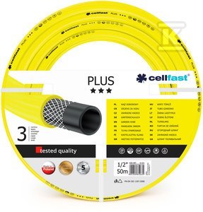 WĄŻ OGRODOWY PLUS 1/2" 50M WĄŻ OGRODOWY PLUS 1/2" 50M