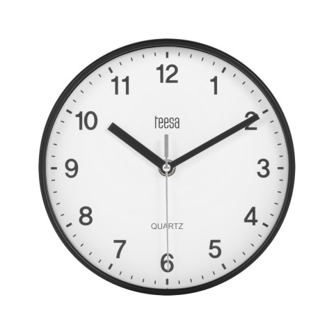 Zegar ścienny 20 cm czarny Zegar ścienny 20 cm czarny