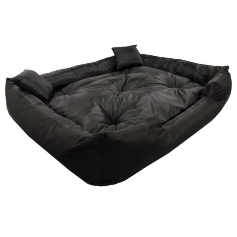 Legowisko dla psa ECCO 80x60 / 100x75 cm czarne Legowisko dla psa ECCO 80x60 / 100x75 cm czarne