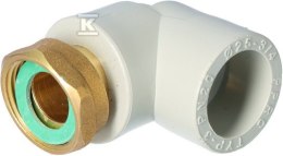 KOLANO 90ST Z PÓŁŚRUB. GW 25/3/4