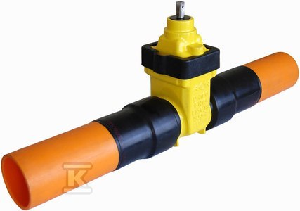 ZASUWA DO GAZU DN50/OD63 PN10, Z PE ZASUWA DO GAZU DN50/OD63 PN10, Z PE