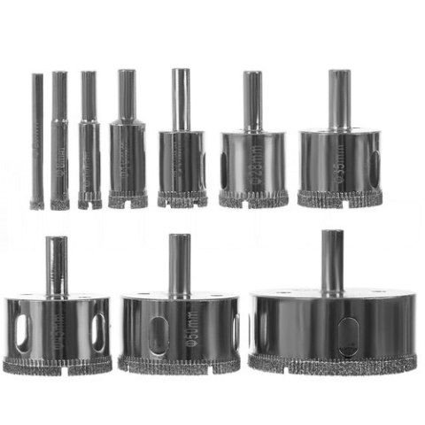 Otwornice diamentowe- zestaw 10szt. Bigstren 21641 Otwornice diamentowe- zestaw 10szt. Bigstren 21641