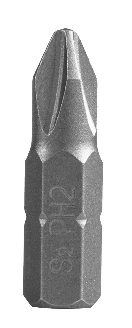 Końcówki wkrętakowe PH2 x 25 mm, 100 szt. Końcówki wkrętakowe PH2 x 25 mm, 100 szt.