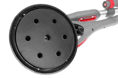 Szlifierka do gipsu 710W, 225mm/215 mm, okrągła i trójkątna stopa, latarka Szlifierka do gipsu 710W, 225mm/215 mm, okrągła i trójkątna stopa, latarka