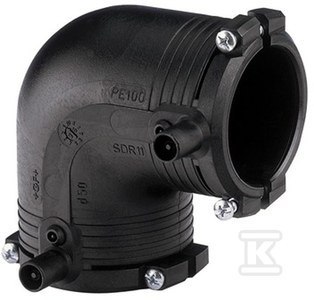 KOL.EL.90ST.D40 SDR11,PN10 GAZ/PN16 WODA KOL.EL.90ST.D40 SDR11,PN10 GAZ/PN16 WODA