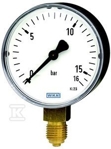 MANOMETR 111.10.160, M20X1,5 0-16BARSTAL