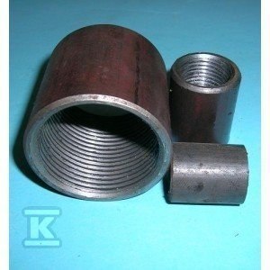 MUFA SPAW CZARNA 3/4" (DN20) GWINT MUFA SPAW CZARNA 3/4" (DN20) GWINT