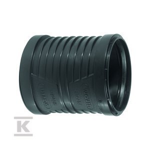 NASUWKA PP-HT SITECH+ 160 SANIT. CZARNA
