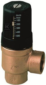 RÓŻN.ZAWÓR UPUST.HYDROLUX DN25 BR/GW