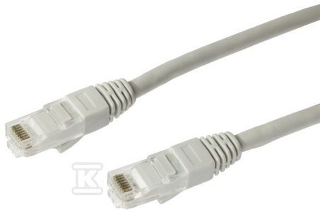 KABEL KROSOWY UTP KAT.5E PVC 2 M SZARY