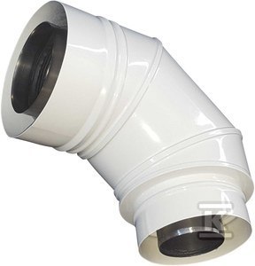 KOLANO PRZYŁ. DN 60/100 X 80/125 ONNLIN KOLANO PRZYŁ. DN 60/100 X 80/125 ONNLIN