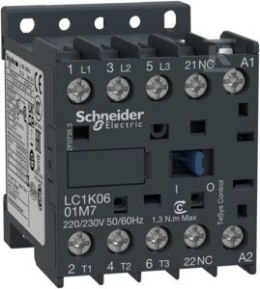STYCZ.MIN.TESYS K 6A 3P 1NC 230VAC
