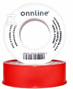 TAŚMA TEFLONOWA 12MX12MMX0,1MM TAŚMA TEFLONOWA 12MX12MMX0,1MM