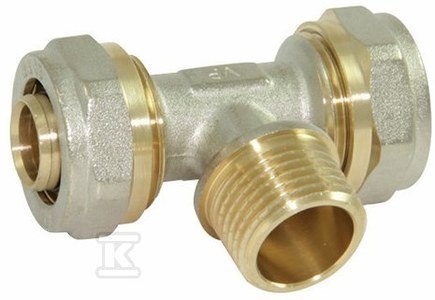 TRÓJNIK SKRĘCANY GZ 16MM*1/2" TRÓJNIK SKRĘCANY GZ 16MM*1/2"