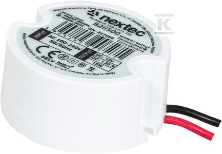 ZASIL.LED MONT.OKR.IP67 12V 15W 1,25A