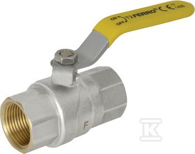 ZAWÓR KUL.GAZ.1/2" GW-GW TYP G61 ZAWÓR KUL.GAZ.1/2" GW-GW TYP G61