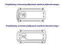 Zestaw 10x oprawa hermetyczna lampa led ip65 1-stronna + 20x świetlówka led 120cm 18w t8 6000k 1-stronna zimna