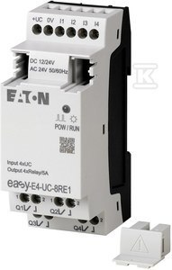 EASYE4,ROZ. 12-24VDC,24VAC,4DI,4DO-R