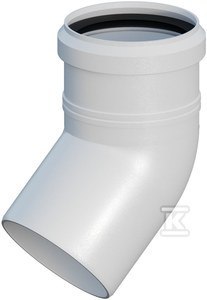 KOL.DO SYS.KOM.PP 45° DN60 USZCZ.ONNLIN KOL.DO SYS.KOM.PP 45° DN60 USZCZ.ONNLIN