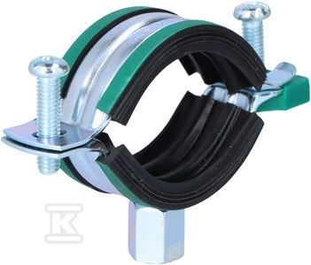 KSB2 OBEJMA EPDM M8/10 1 1/4" 40-45MM KSB2 OBEJMA EPDM M8/10 1 1/4" 40-45MM
