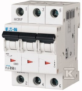 PL6-C50/3 WYŁ.NADPRĄDOWY 6KA PL6-C50/3 WYŁ.NADPRĄDOWY 6KA
