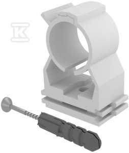 UCHWYT POJEDYNCZY NOFIX 1/2" PVC-U UCHWYT POJEDYNCZY NOFIX 1/2" PVC-U