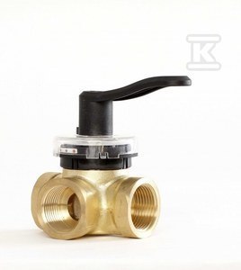 ZAWÓR OBROTOWY HRB3 PN10, 40/25 RP1 1,2 ZAWÓR OBROTOWY HRB3 PN10, 40/25 RP1 1,2