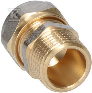 ZŁĄCZKA SKRĘCANA GZ 16MM*1/2" ZŁĄCZKA SKRĘCANA GZ 16MM*1/2"