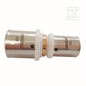 ZŁĄCZKA ZAPRAS.REDUKCYJNA 20 X 16 MM ZŁĄCZKA ZAPRAS.REDUKCYJNA 20 X 16 MM