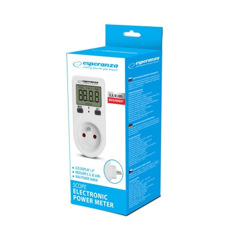 ELA102 Esperanza elektroniczny miernik zużycia prądu scope ELA102 Esperanza elektroniczny miernik zużycia prądu scope