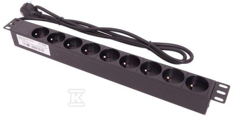 LISTWA ZASILAJĄCA 19" 9X230V LISTWA ZASILAJĄCA 19" 9X230V