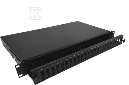 PRZEŁĄCZNICA FO 24XSC DX 19" 1U WYSUWA PRZEŁĄCZNICA FO 24XSC DX 19" 1U WYSUWA