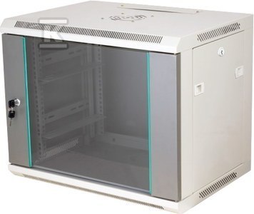 SZAFKA WISZĄCA 19" 9U 600X450 SZARA SZAFKA WISZĄCA 19" 9U 600X450 SZARA