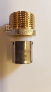 ZŁĄCZKA ZAPRASOWYWANA GZ 40MM X 1 1/2