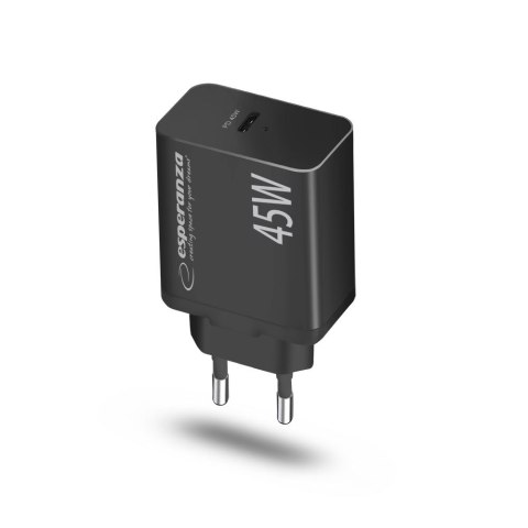 EZC108K Esperanza ładowarka sieciowa 45w usb-c pd EZC108K Esperanza ładowarka sieciowa 45w usb-c pd