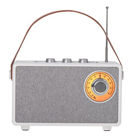 CR 1902 White Radio fm z bluetooth - usb-c CR 1902 White Radio fm z bluetooth - usb-c