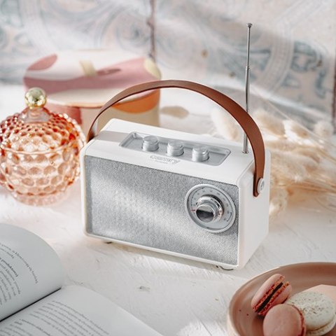CR 1902 White Radio fm z bluetooth - usb-c CR 1902 White Radio fm z bluetooth - usb-c