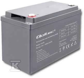 AKUMUL.AGM/12V/100AH/MAX.1200A/28.1KG