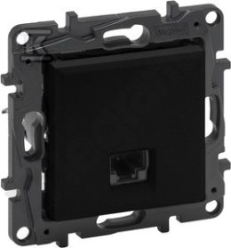 GN.RJ45 KAT.5E UTP CZARNY NILOE STEP