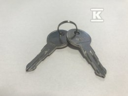 KLUCZYK PATENT.METALOWY 005 2 SZT=1KPL