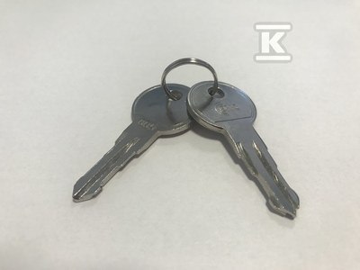 KLUCZYK PATENT.METALOWY 005 2 SZT=1KPL