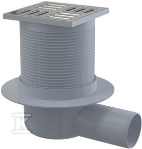 KRATKA ŚCIEKOWA 105X105/50MM SYFON SMAR KRATKA ŚCIEKOWA 105X105/50MM SYFON SMAR